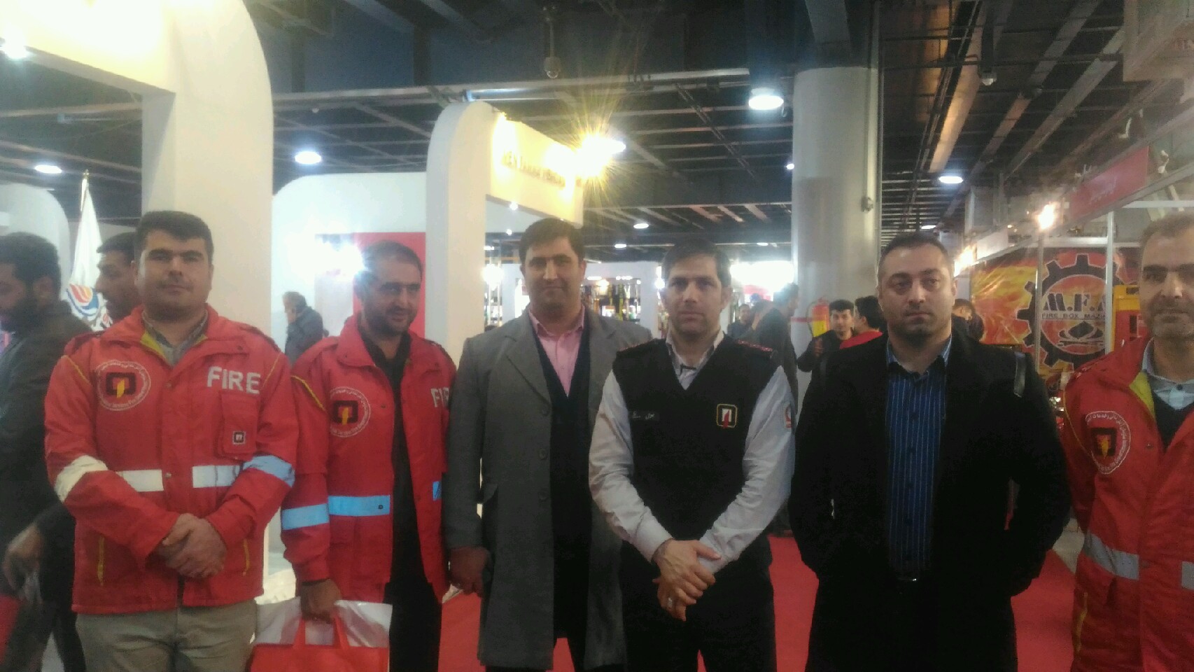 حضورمدیرعامل سازمان آتش نشانی در چهارمین نمایشگاه بین&zwnj;المللی ایمنی ، آتش نشانی ومحیط زیست تهران