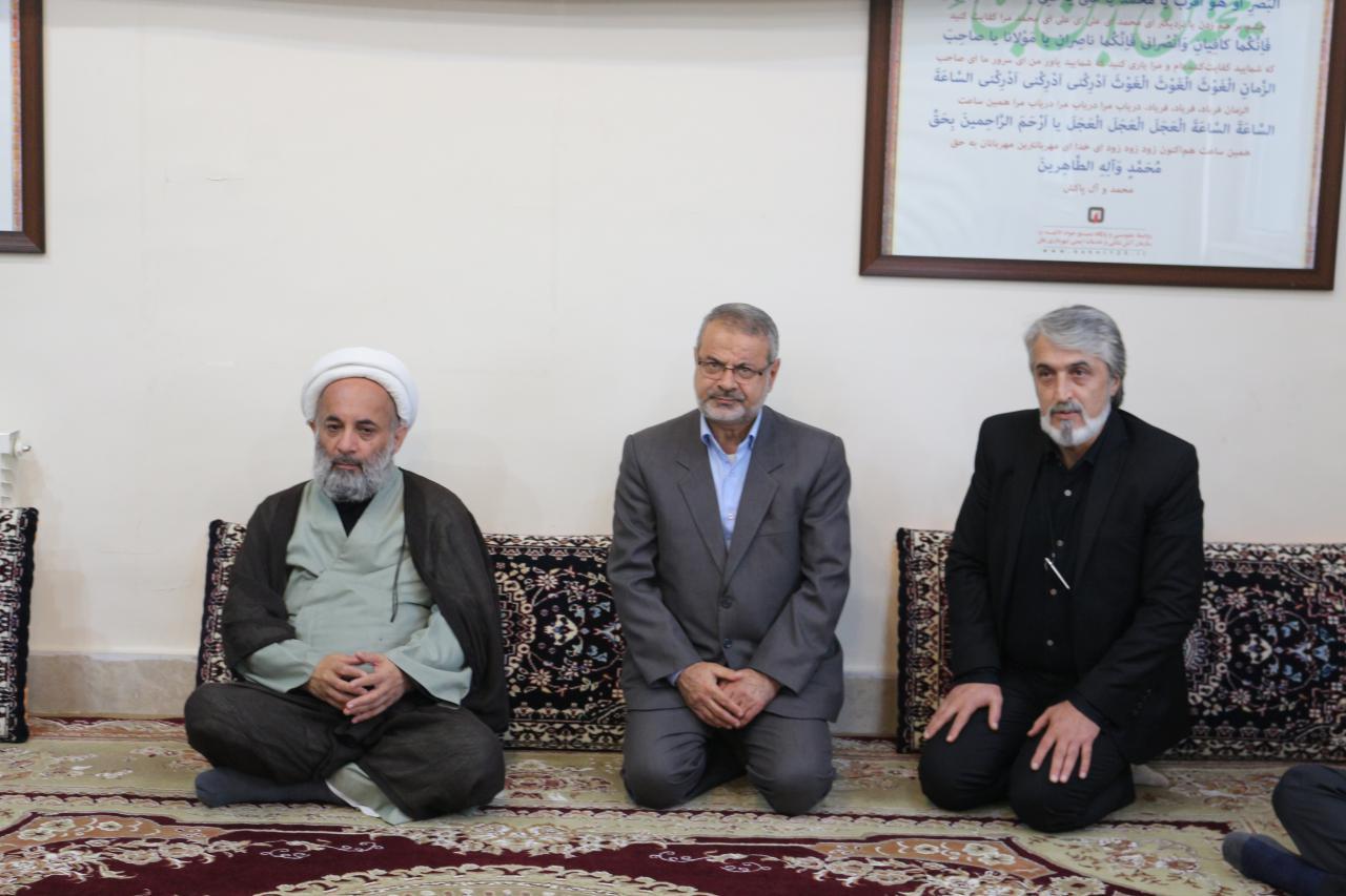 حضور پر برکت امام جمعه محترم بابل در سازمان آتش نشانی به مناسبت 7 مهر